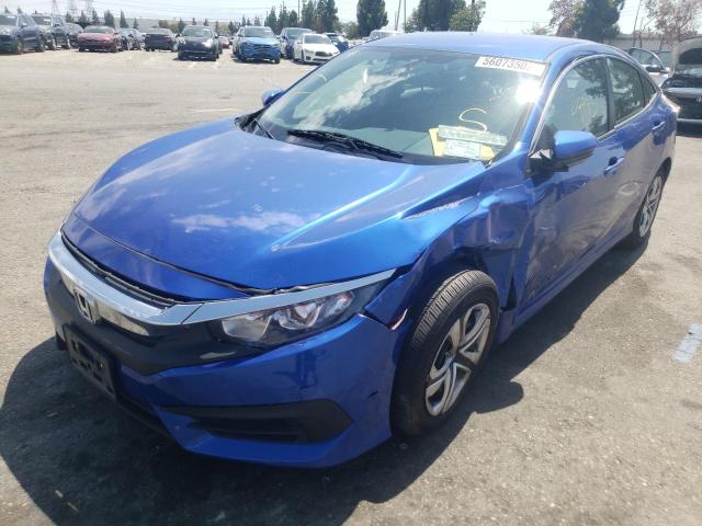 Photo 2 from auction – 2018 HONDA CIVIC LX with VIN 2HGFC2F54JH588564