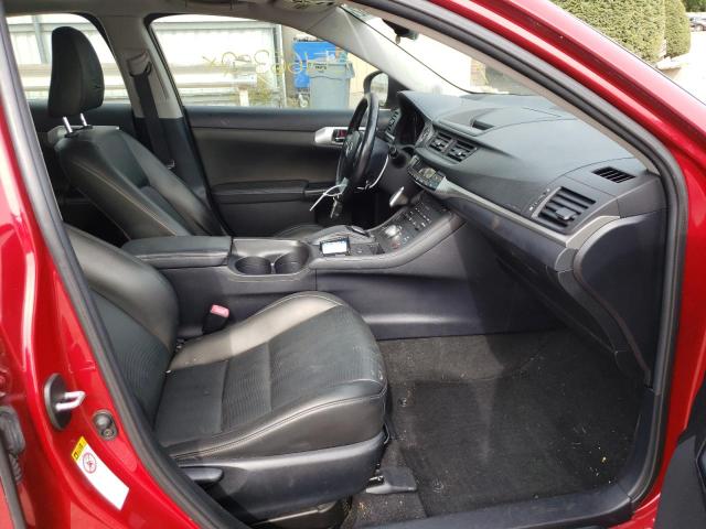 Photo 5 from auction – 2012 LEXUS CT 200 with VIN JTHKD5BH8C2083195