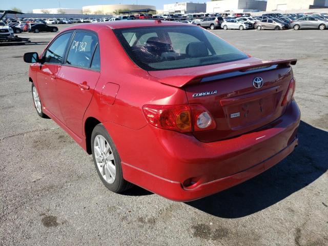 Photo 3 from auction – 2010 TOYOTA COROLLA BA with VIN 2T1BU4EE3AC492975