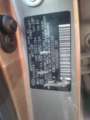 Photo 10 from auction – 2013 HYUNDAI ACCENT GLS with VIN KMHCT4AE0DU503169