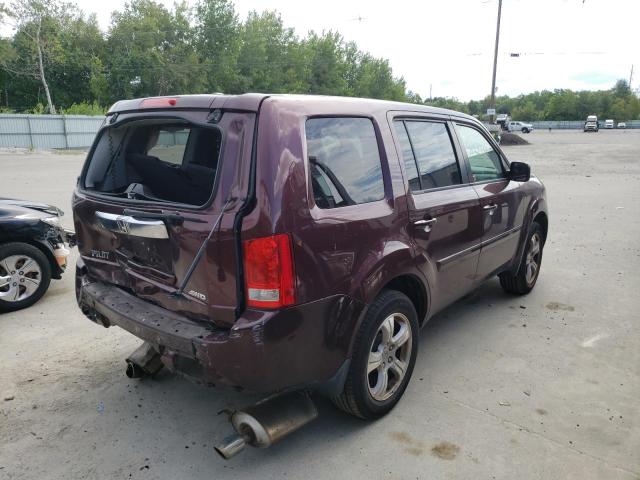 Photo 4 from auction – 2014 HONDA PILOT EXL with VIN 5FNYF4H57EB022563