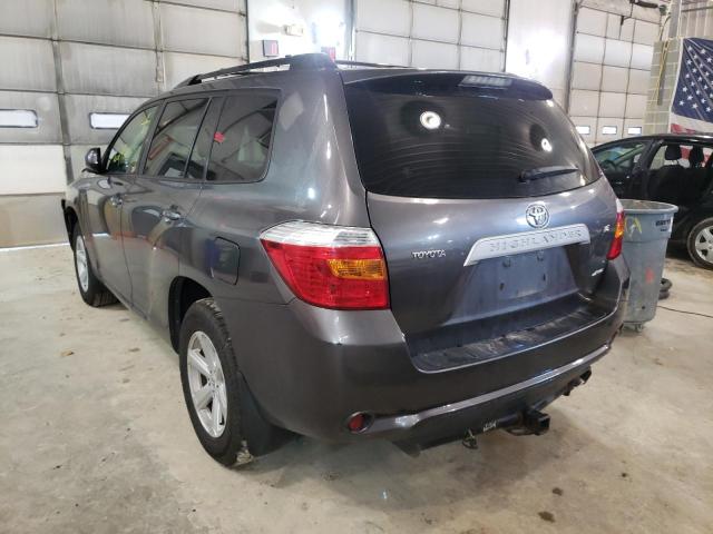 Photo 3 from auction – 2008 TOYOTA HIGHLANDER with VIN JTEES41AX82010707