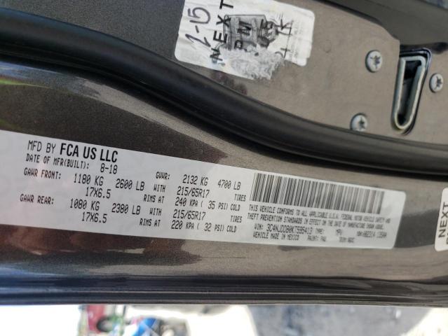 Photo 10 from auction – 2019 JEEP COMPASS TR with VIN 3C4NJDDB0KT595413