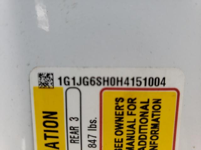 Photo 10 from auction – 2017 CHEVROLET SONIC with VIN 1G1JG6SH0H4151004