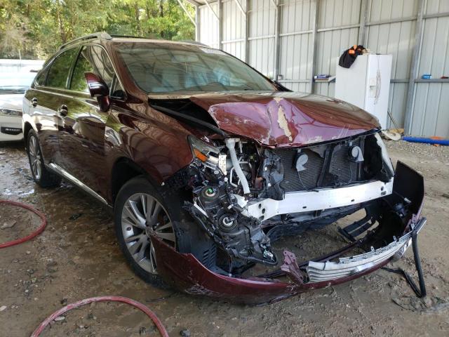 LEXUS RX 350 2013 with VIN 2T2ZK1BA7DC101024 - Photo from auction
