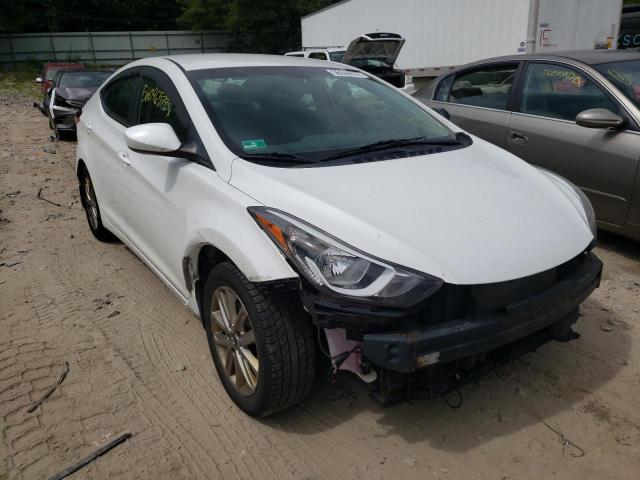 Photo 1 from auction – 2016 HYUNDAI ELANTRA SE with VIN 5NPDH4AEXGH753916