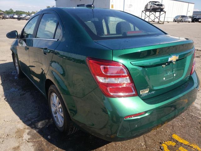 Foto 3 de la subasta – 2018 CHEVROLET SONIC LT con VIN 1G1JD5SH1J4100264