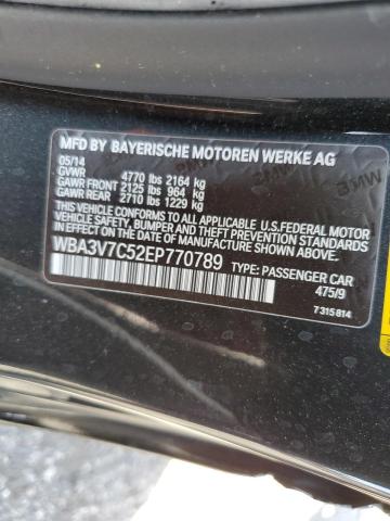 Photo 10 from auction – 2014 BMW 428 I SULE with VIN WBA3V7C52EP770789
