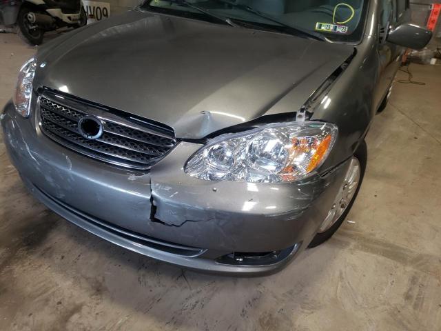 Photo 9 from auction – 2007 TOYOTA COROLLA CE with VIN 2T1BR32E27C716729