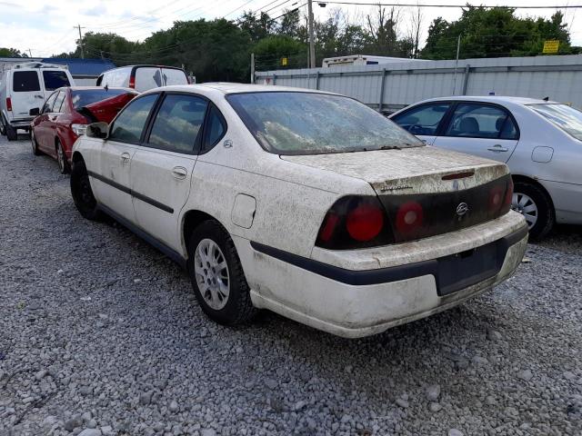 Photo 3 from auction – 2005 CHEVROLET IMPALA with VIN 2G1WF52E659184560