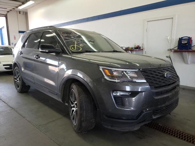FORD EXPLORER S 2018 with VIN 1FM5K8GT2JGB33684 - Photo from auction