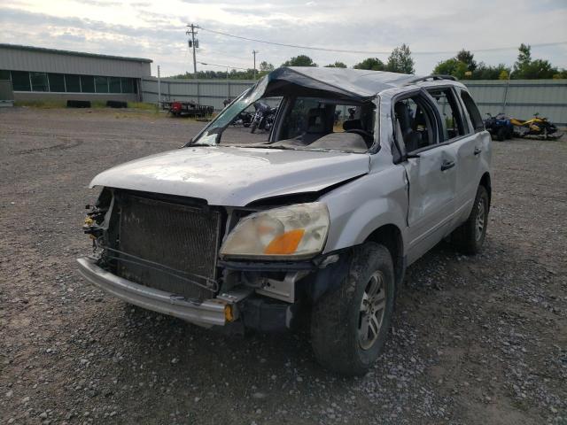 Photo 2 from auction – 2004 HONDA PILOT EXL with VIN 2HKYF18574H623521