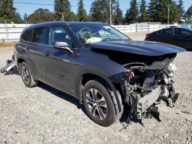 TOYOTA HIGHLANDER 2020 with VIN 5TDGBRCH8LS511956 - Photo from auction