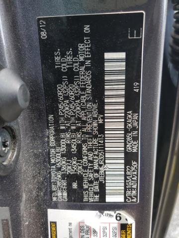 Photo 10 from auction – 2013 TOYOTA 4RUNNER SR with VIN JTEBU5JR3D5111413