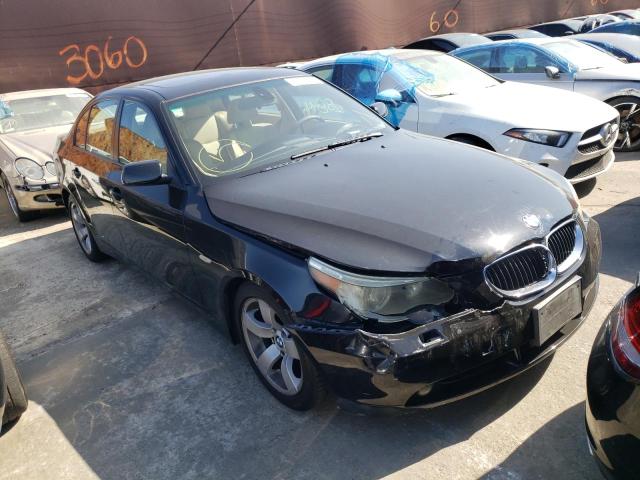 BMW 525 I 2005 with VIN WBANA53595B862200 - Photo from auction