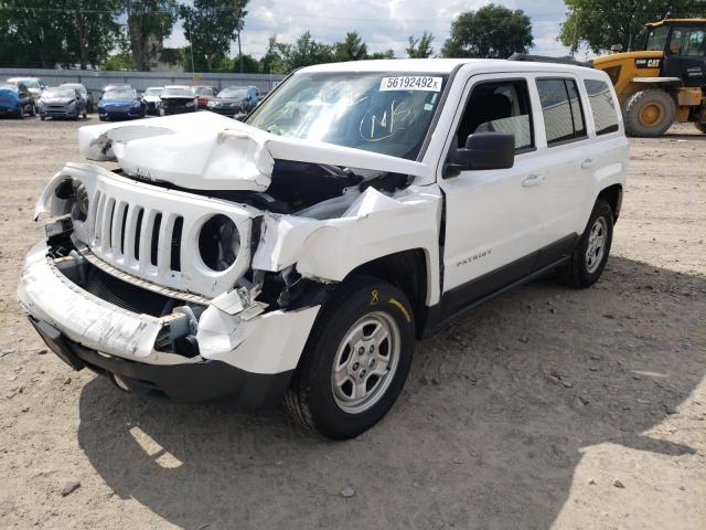 Photo 2 from auction – 2016 JEEP PATRIOT SP with VIN 1C4NJPBA4GD813720