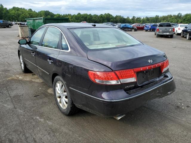 Photo 3 from auction – 2007 HYUNDAI AZERA with VIN KMHFC46F97A233492
