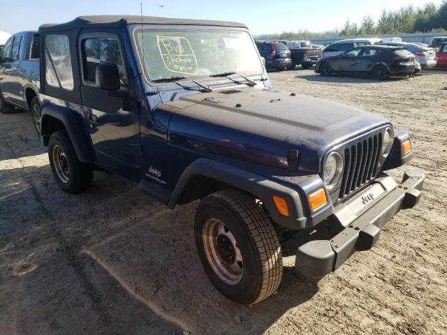 JEEP WRANGLER / 2004 with VIN 1J4FA29124P715836 - Photo from auction