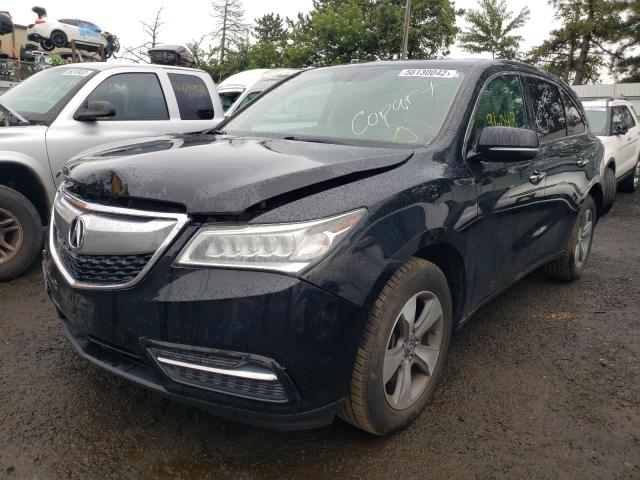 Photo 2 from auction – 2015 ACURA MDX with VIN 5FRYD4H24FB019339