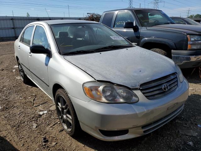 TOYOTA COROLLA CE 2003 with VIN 1NXBR32E93Z046430 - Photo from auction
