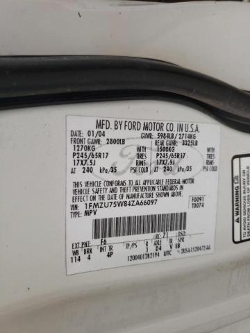 Photo 10 from auction – 2004 FORD EXPLORER L with VIN 1FMZU75W84ZA66097