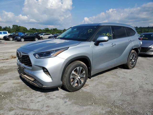 Photo 2 from auction – 2021 TOYOTA HIGHLANDER with VIN 5TDGZRBH2MS132286