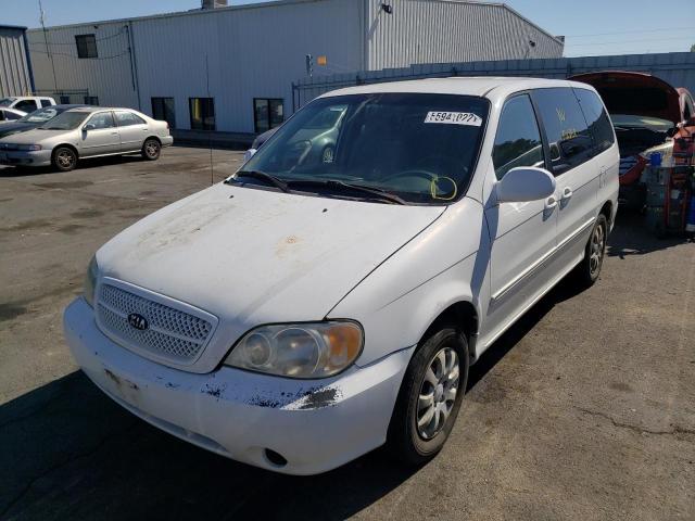 Photo 2 from auction – 2004 KIA SEDONA EX with VIN KNDUP131746527656