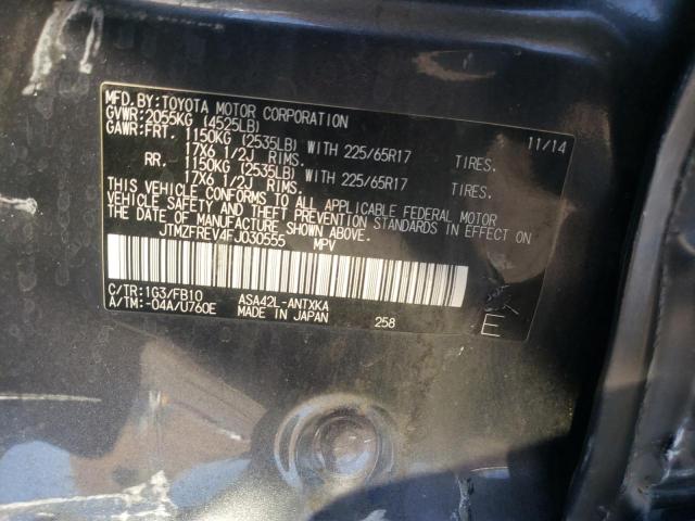 Photo 10 from auction – 2015 TOYOTA RAV4 LE with VIN JTMZFREV4FJ030555
