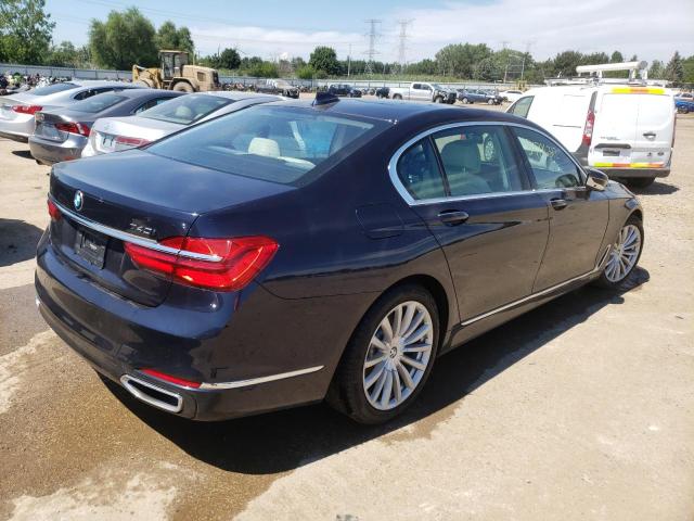 Photo 4 from auction – 2016 BMW 740 I with VIN WBA7E2C51GG547456