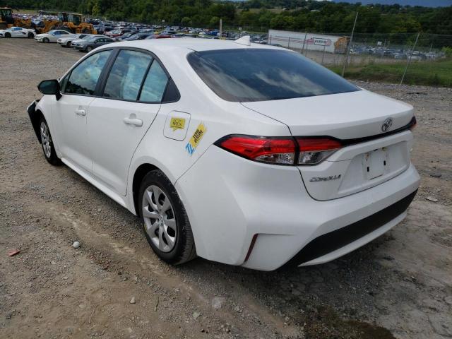 Photo 3 from auction – 2021 TOYOTA COROLLA LE with VIN 5YFEPMAE7MP158186