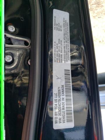 Photo 10 from auction – 2020 DODGE CHARGER R/ with VIN 2C3CDXCT5LH202871