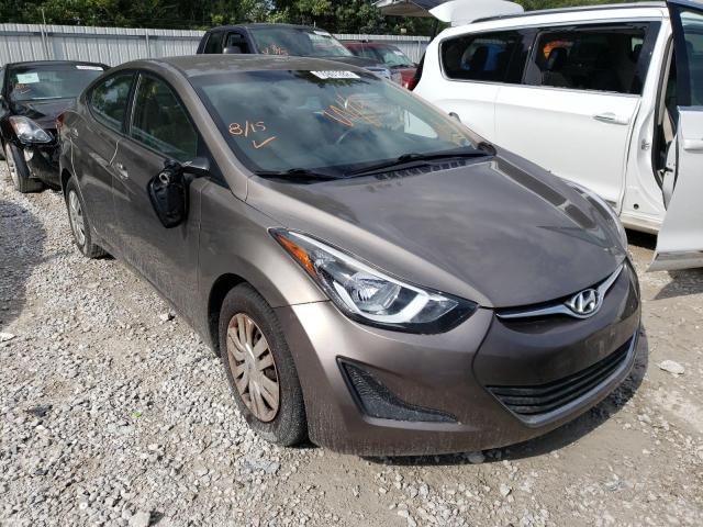 HYUNDAI ELANTRA SE 2016 with VIN 5NPDH4AE7GH686885 - Photo from auction