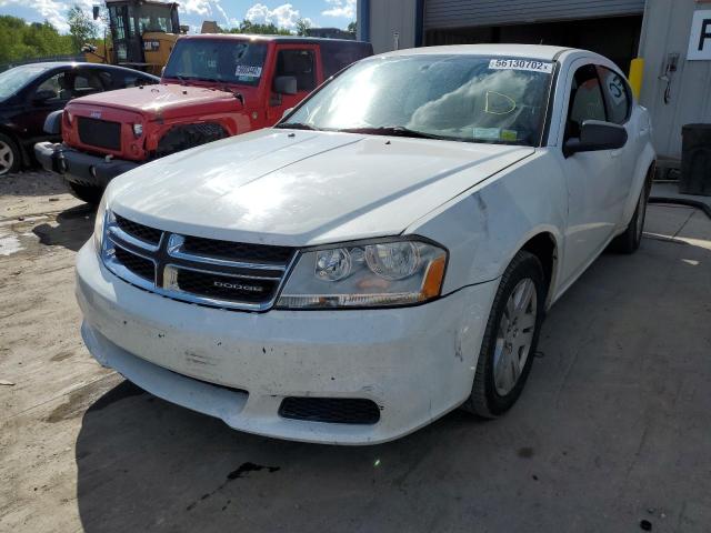 Photo 2 from auction – 2012 DODGE AVENGER SE with VIN 1C3CDZAB2CN133022