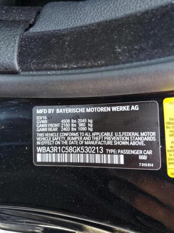 Photo 10 from auction – 2016 BMW 435 I with VIN WBA3R1C58GK530213