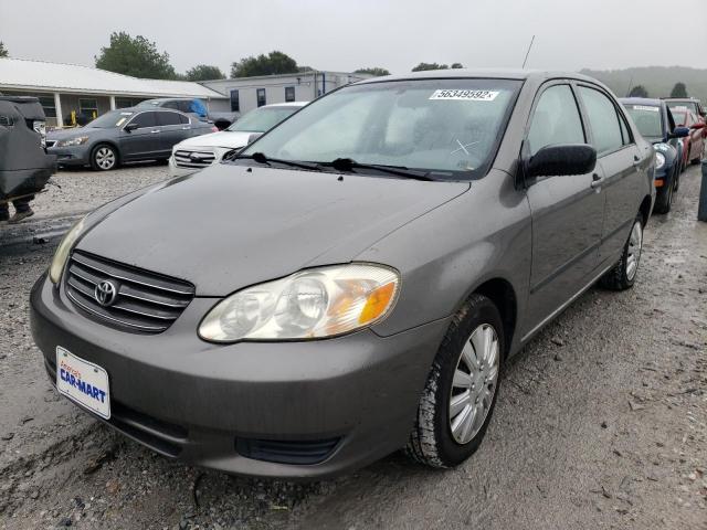 Photo 2 from auction – 2004 TOYOTA COROLLA CE with VIN 2T1BR32EX4C172850