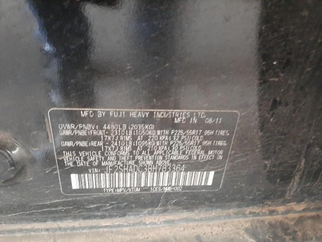 Photo 10 from auction – 2011 SUBARU FORESTER 2 with VIN JF2SHADC3BH783364