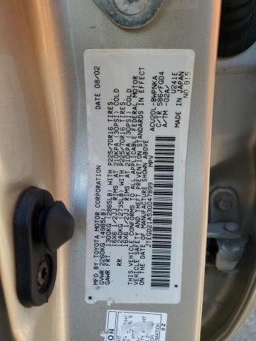 Photo 10 from auction – 2003 TOYOTA HIGHLANDER with VIN JTEGD21A530047899
