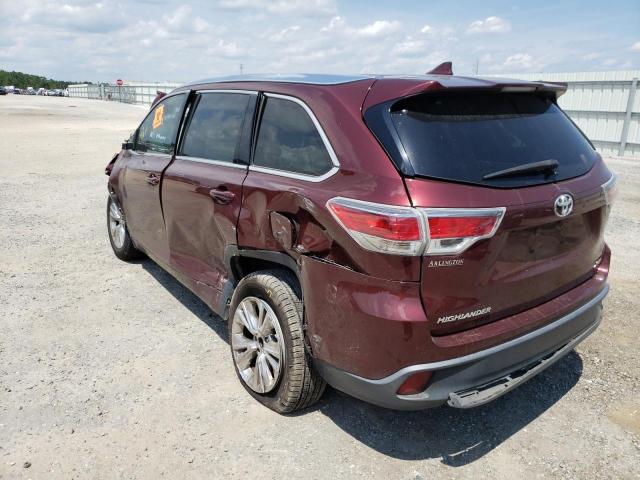 Photo 3 from auction – 2015 TOYOTA HIGHLANDER with VIN 5TDKKRFH8FS051014