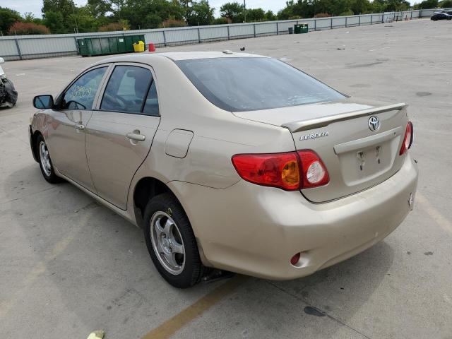 Photo 3 from auction – 2009 TOYOTA COROLLA BA with VIN 1NXBU40E69Z008346