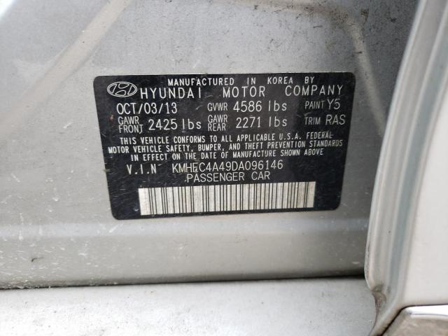 Photo 10 from auction – 2013 HYUNDAI SONATA HYB with VIN KMHEC4A49DA096146