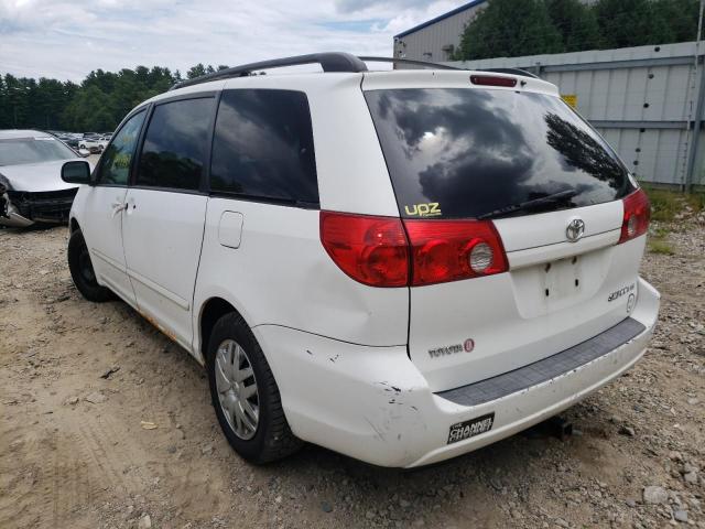 Photo 3 from auction – 2006 TOYOTA SIENNA CE with VIN 5TDZA23C86S502802