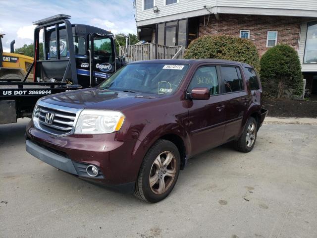 Photo 2 from auction – 2014 HONDA PILOT EXL with VIN 5FNYF4H57EB022563