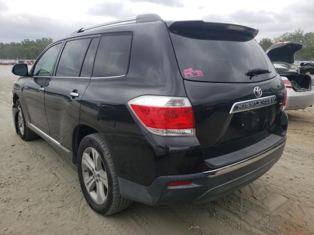 Photo 3 from auction – 2013 TOYOTA HIGHLANDER with VIN 5TDYK3EH9DS096906