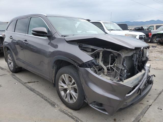 TOYOTA HIGHLANDER 2014 with VIN 5TDJKRFH9ES033275 - Photo from auction