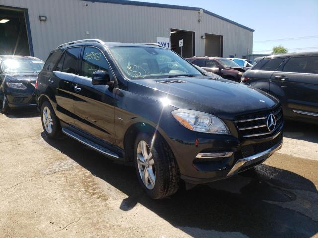 MERCEDES-BENZ ML 350 BLU 2012 with VIN 4JGDA2EBXCA069180 - Photo from auction