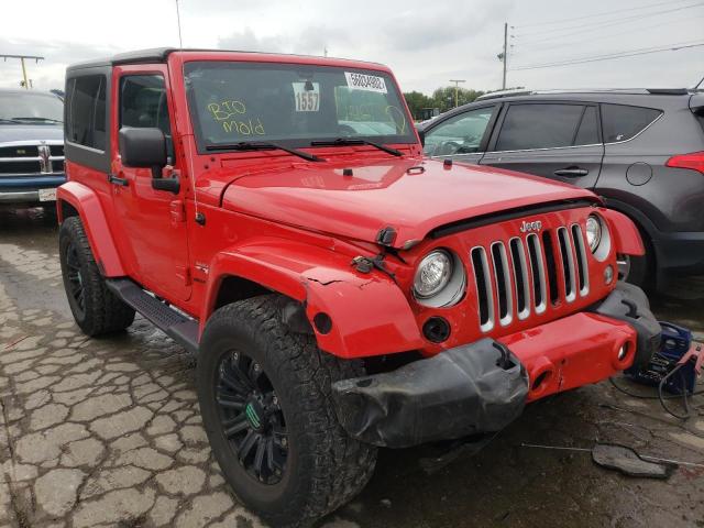 Photo 1 from auction – 2017 JEEP WRANGLER S with VIN 1C4AJWBG8HL634858