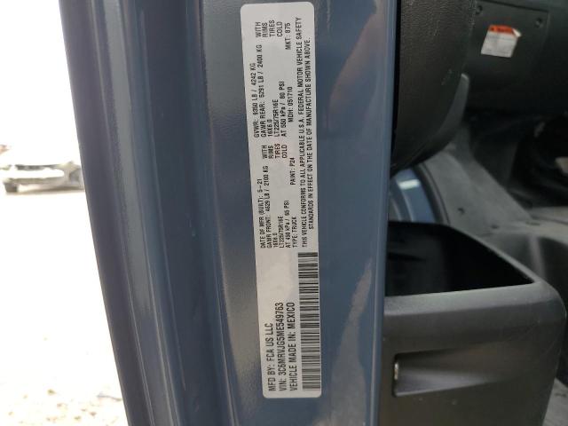 Photo 10 from auction – 2021 RAM PROMASTER with VIN 3C6MRVJG5ME549763