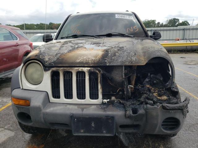 Photo 9 from auction – 2004 JEEP LIBERTY SP with VIN 1J4GL48K84W254121