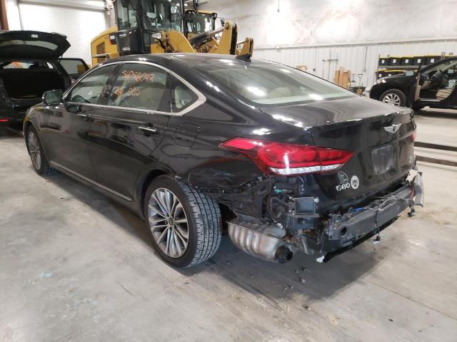 Photo 3 from auction – 2017 GENESIS G80 BASE with VIN KMHGN4JE2HU180258