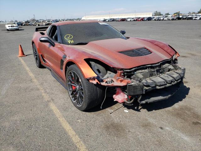 CHEVROLET CORVETTE Z 2015 with VIN 1G1YR2D61F5601943 - Photo from auction